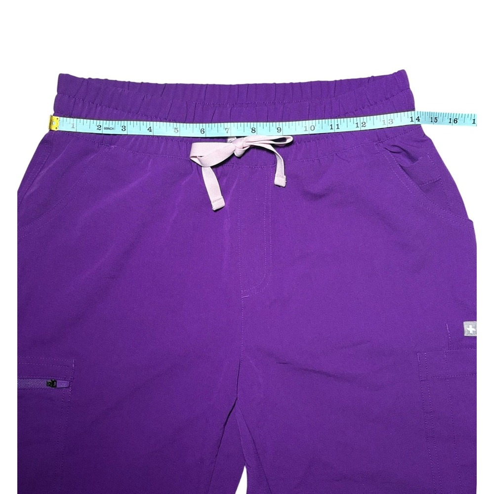 FIGS Yola Magic Purple Healthcare Skinny Scrub Pants Womens Size Small - Picture 3 of 8